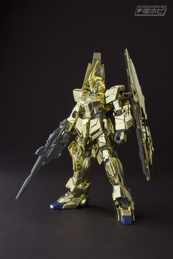 RX-0 Unicorn Gundam 03 Phenex (Unicorn Mode. Gold Coating), Kidou Senshi Gundam UC: One Of Seventy Two, Bandai, Model Kit, 1/144